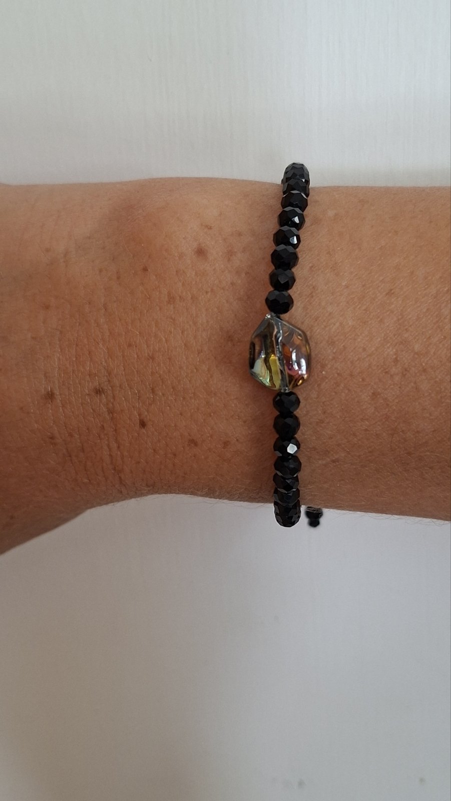 Crystal Hex Bracelet
