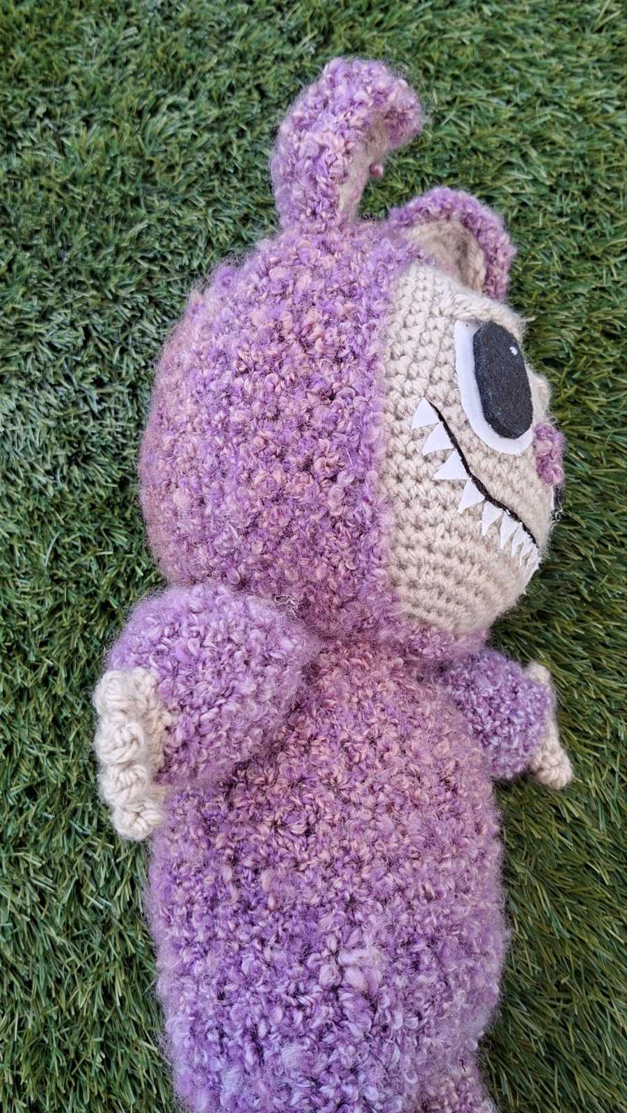 Spooky Bunny Amigurumi Doll — Handmade Crochet