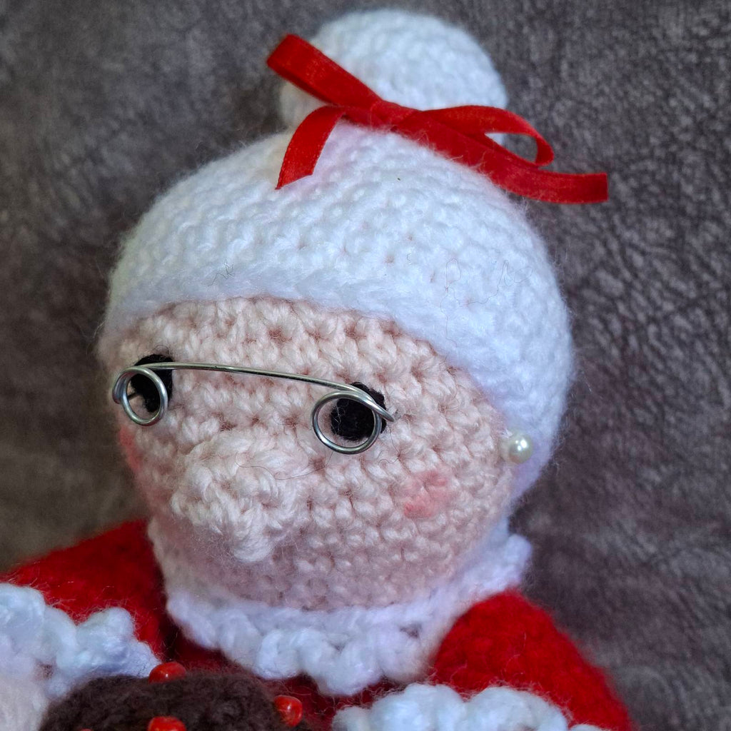 Handmade Crochet Mrs Claus