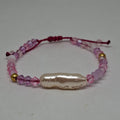 Pink Beaded Bracelet
