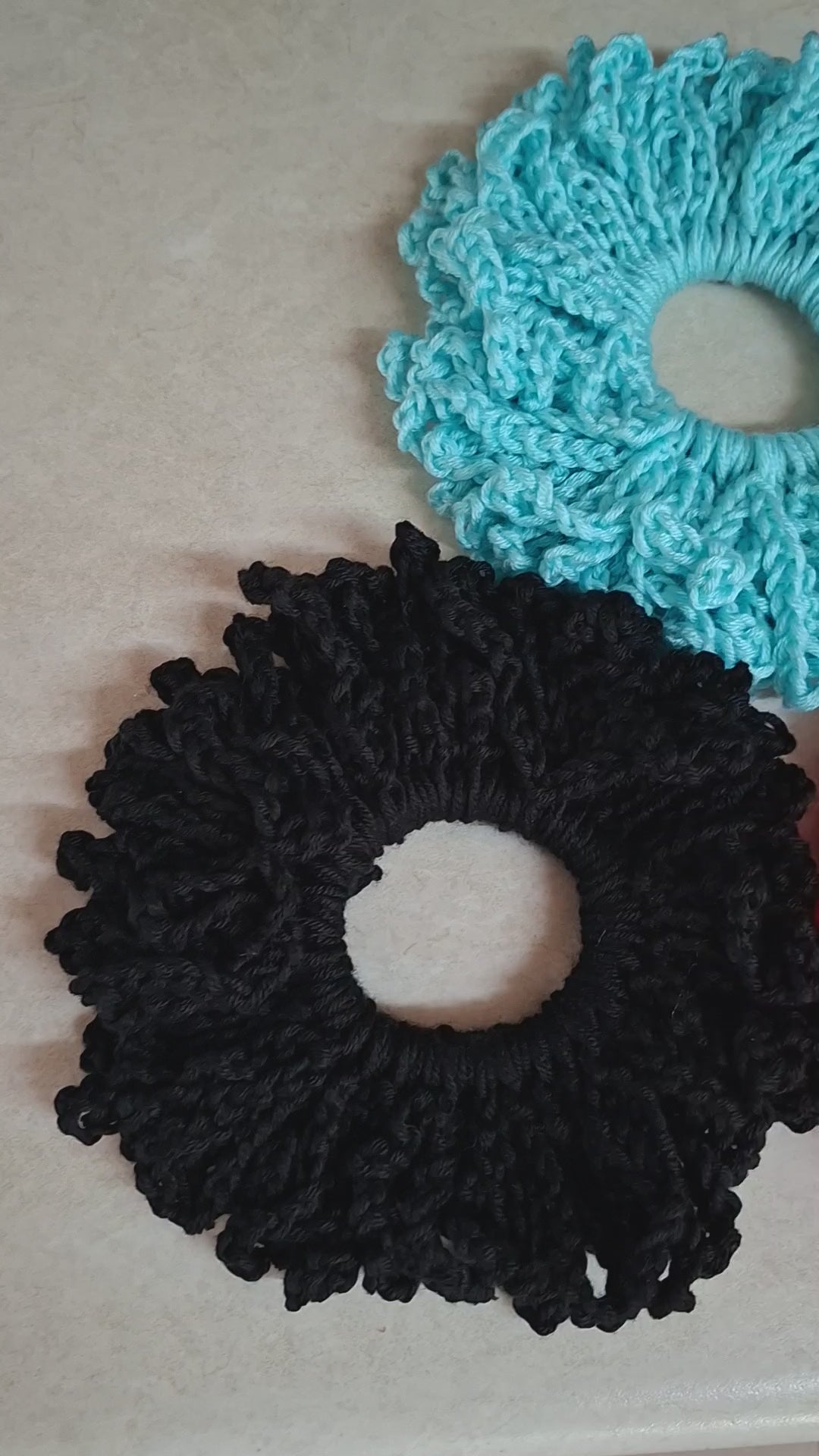Handmade Crocheted Scrunchie