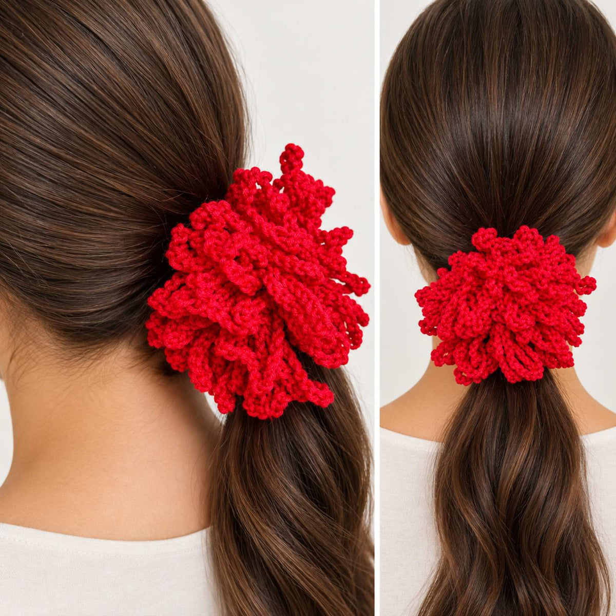 Handmade Crocheted Scrunchie
